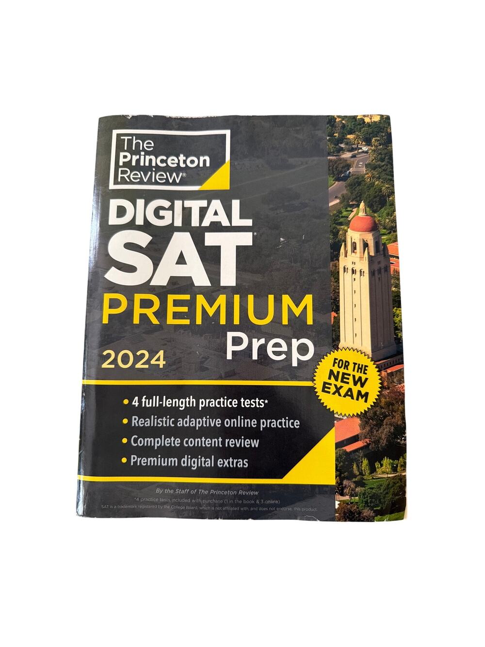 SAT Prep Book 2024 The Princeton Review 4 Full Length Tests